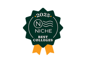 Badge for 2025 Niche Best Colleges